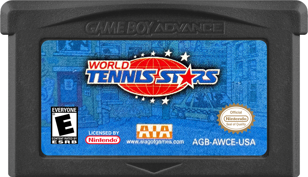 World Tennis Stars media 6 for GameBoy Advance